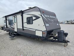 Salvage trucks for sale at Haslet, TX auction: 2018 Heartland Tland Trailrunner Camper