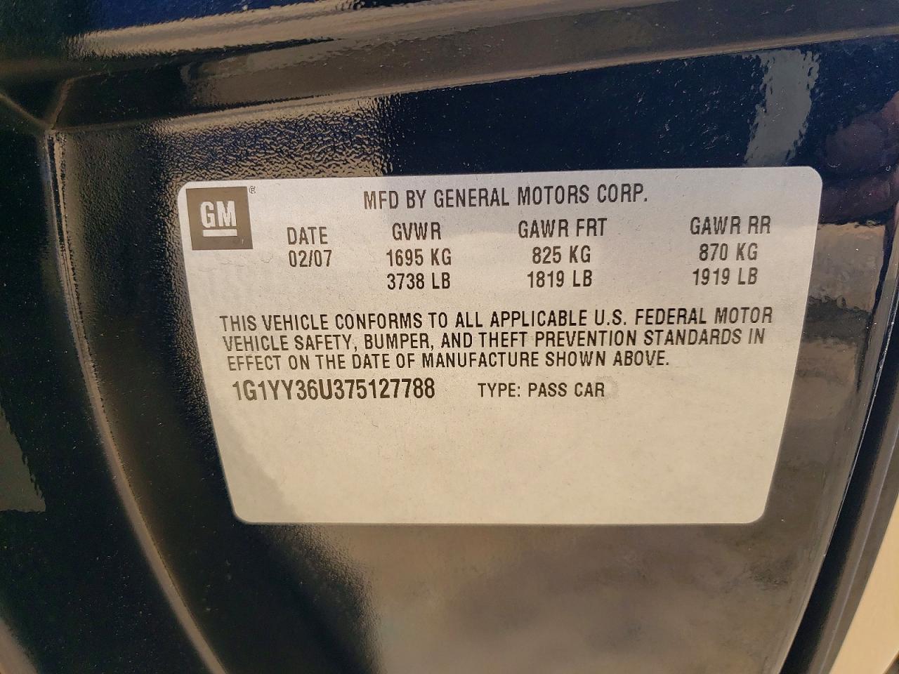 2007 Chevrolet Corvette