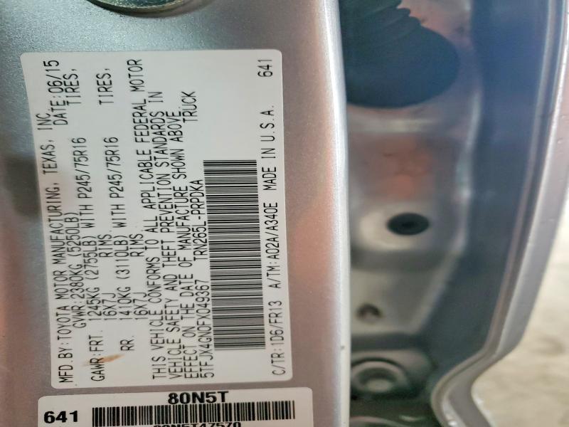 2015 Toyota Tacoma Prerunner