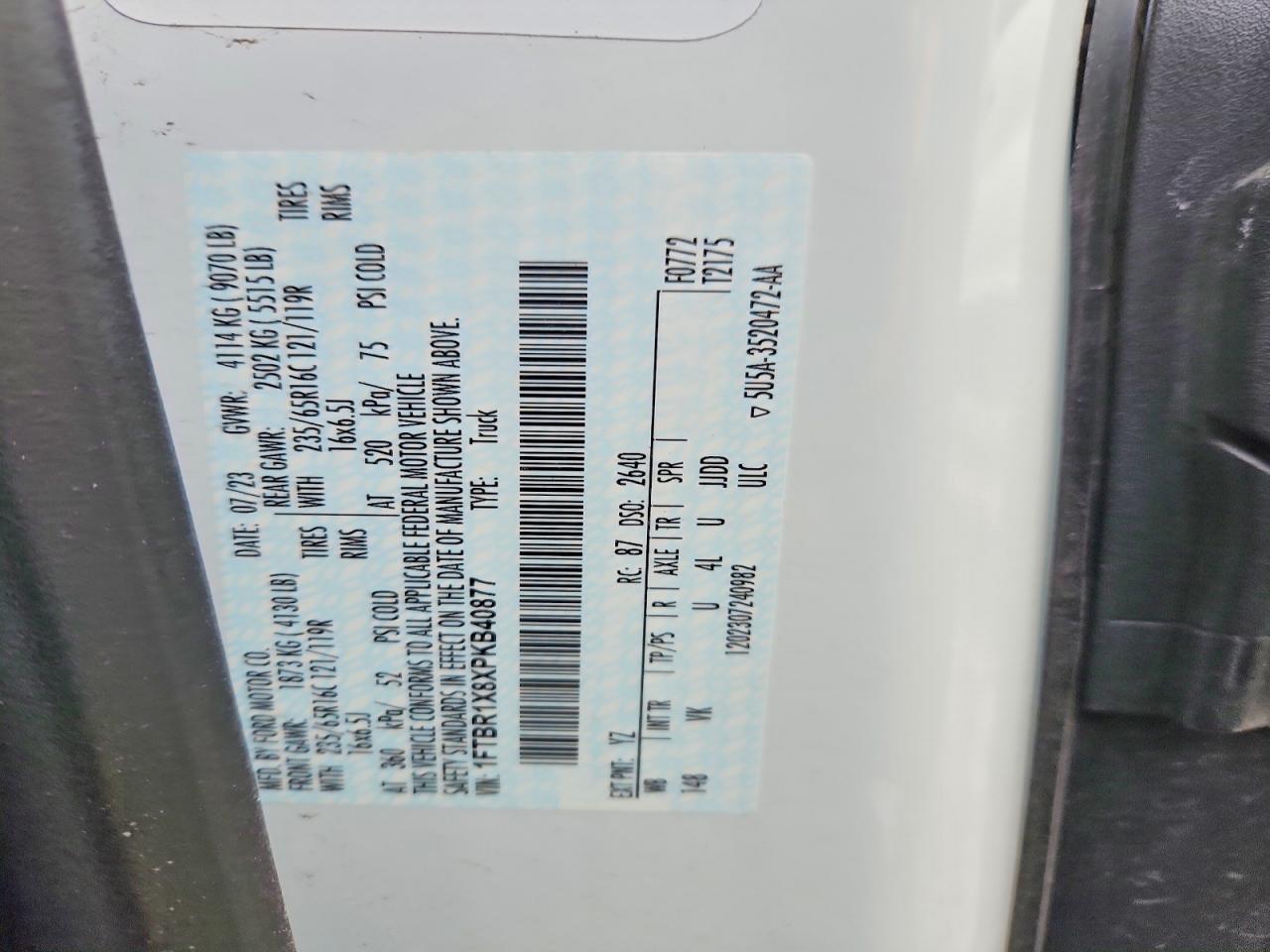 2023 Ford Transit-Delivery Van