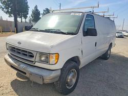 Ford Econoline salvage cars for sale: 2000 Ford E250 Delivery Van