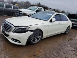 Mercedes-Benz salvage cars for sale: 2017 Mercedes-Benz S 550 4matic