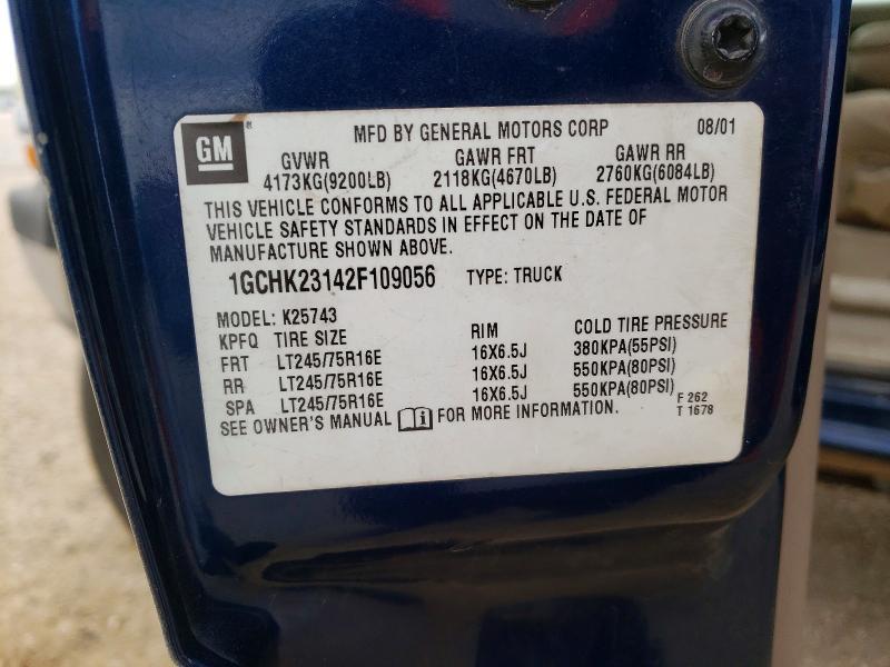 2002 Chevrolet Silverado K2500 Heavy Duty