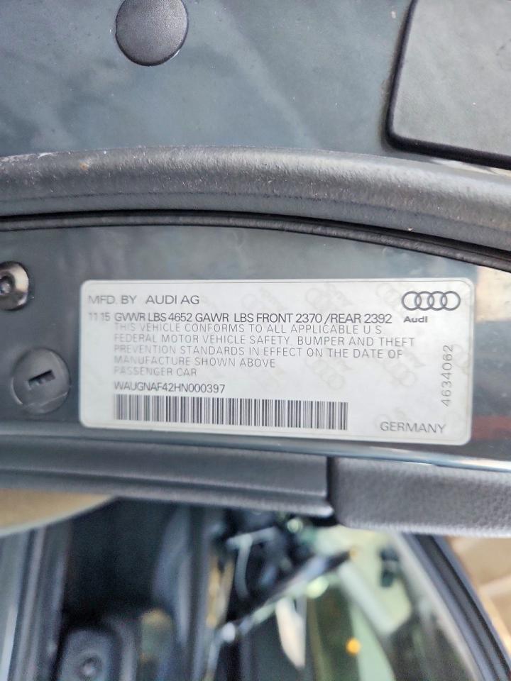 2017 Audi A4 Premium