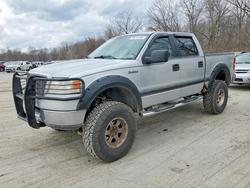 Salvage cars for sale from Copart Ellwood City, PA: 2005 Ford F150 Supercrew