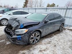 Volkswagen salvage cars for sale: 2020 Volkswagen Passat sel