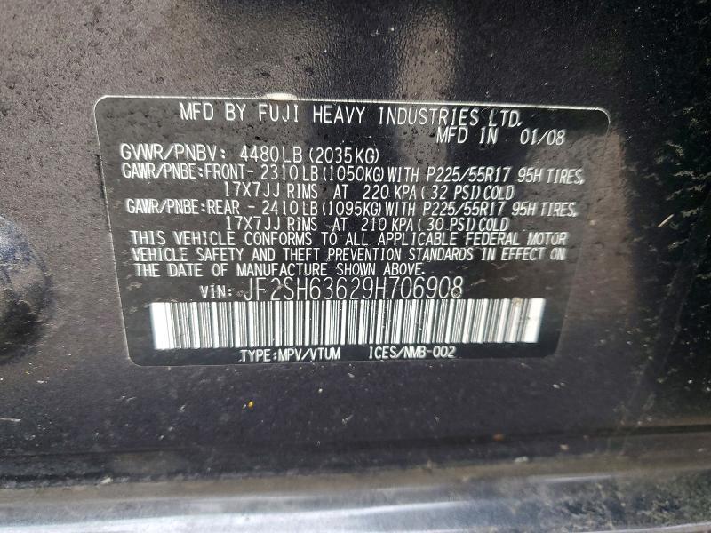 2009 Subaru Forester 2.5x Premium