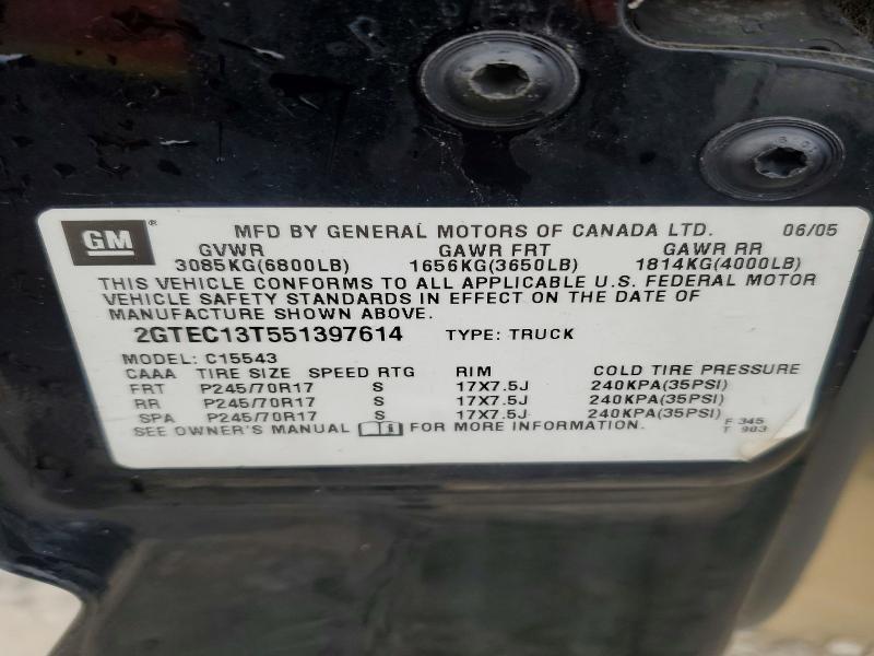 2005 GMC New Sierra C1500