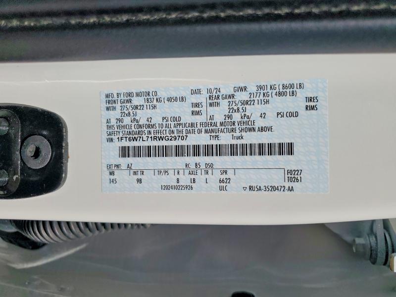 2024 Ford F150 Lightning Platinum