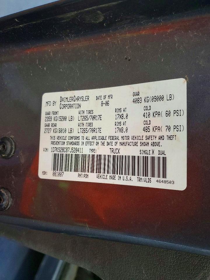 2007 Dodge RAM 2500 ST