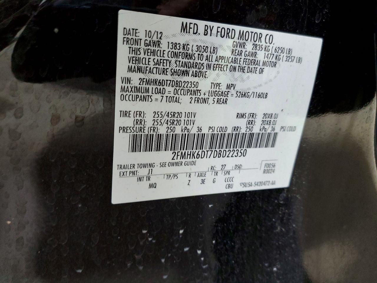 2013 Ford Flex Limited