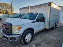 Salvage trucks for sale at Wichita, KS auction: 2013 Ford F350 Super Duty BOX Truck