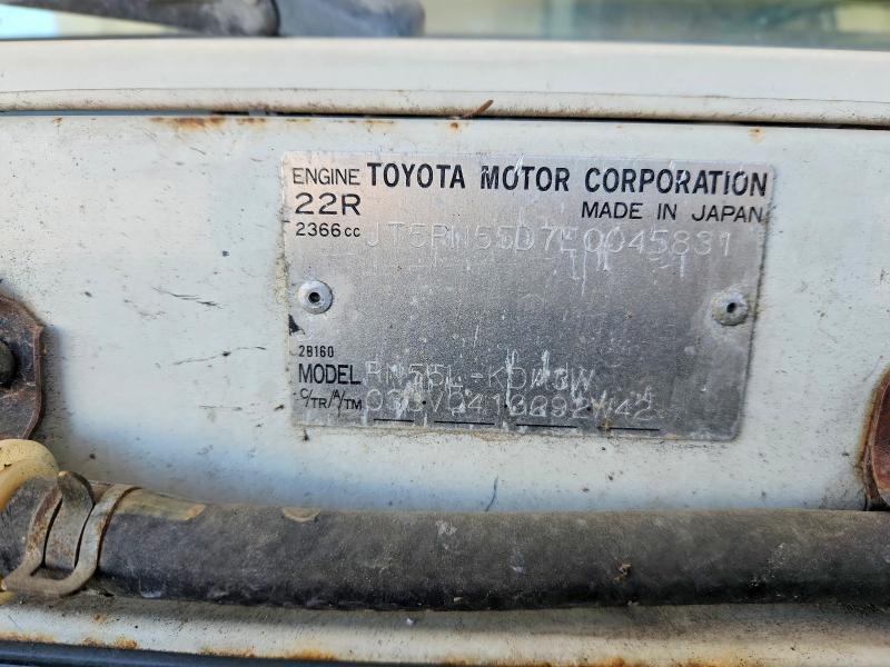 1984 Toyota Pick-UP RV