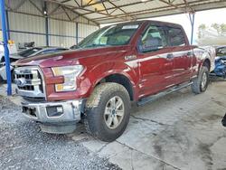 Ford salvage cars for sale: 2015 Ford F150 Supercrew