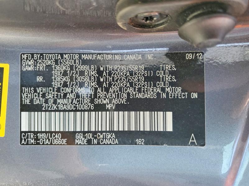 2013 Lexus Rx 350 Base