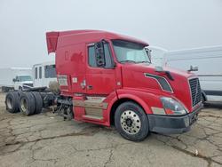 Salvage trucks for sale at Woodhaven, MI auction: 2013 Volvo VNL Semi Truck