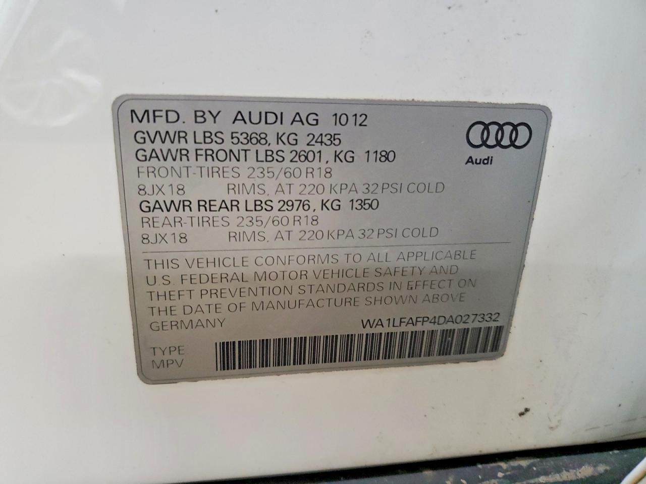 2013 Audi Q5 Premium Plus
