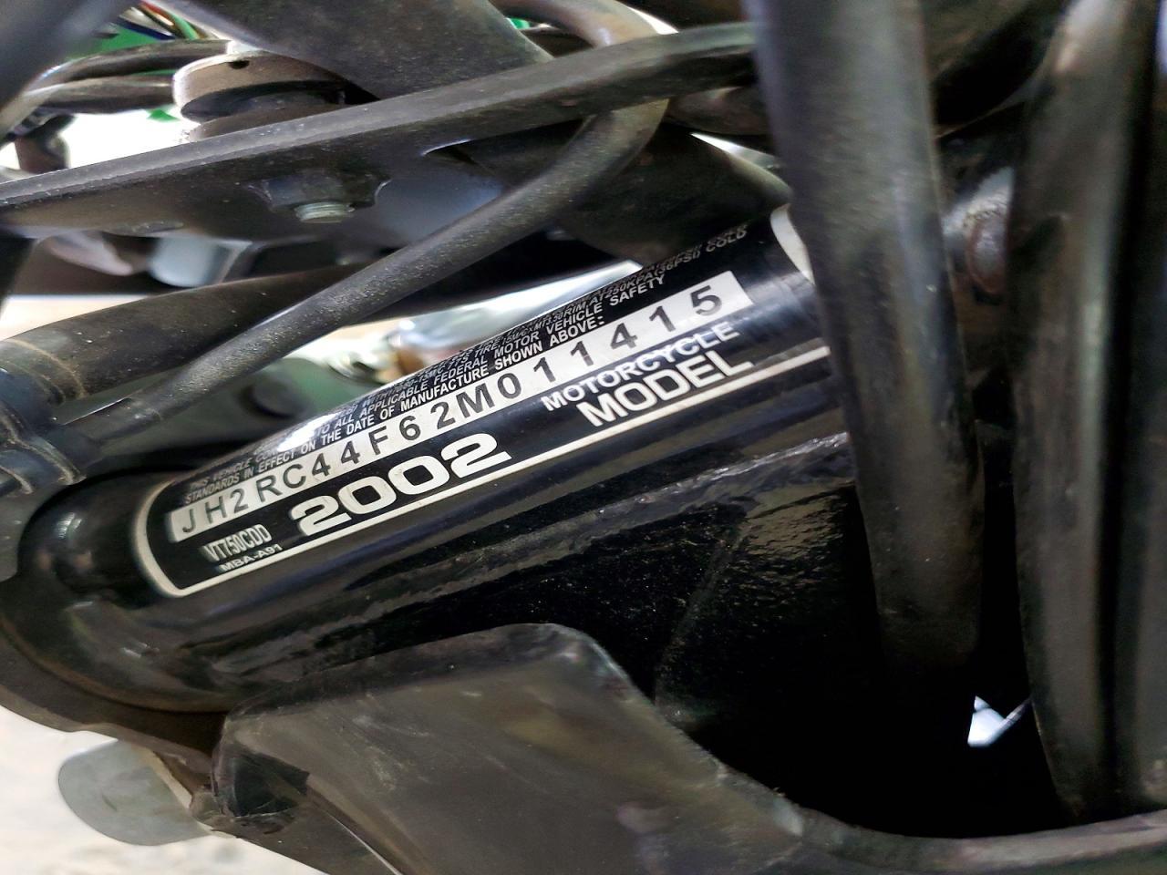 2002 Honda VT750 CDD