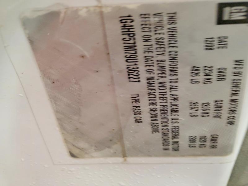 2009 Buick Lucerne cx