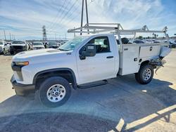 Chevrolet salvage cars for sale: 2022 Chevrolet Silverado HD Utility / Service Truck
