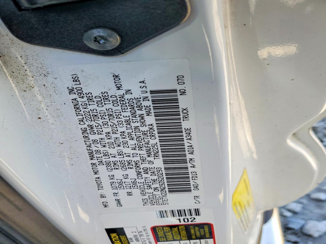 2009 Toyota Tacoma Base