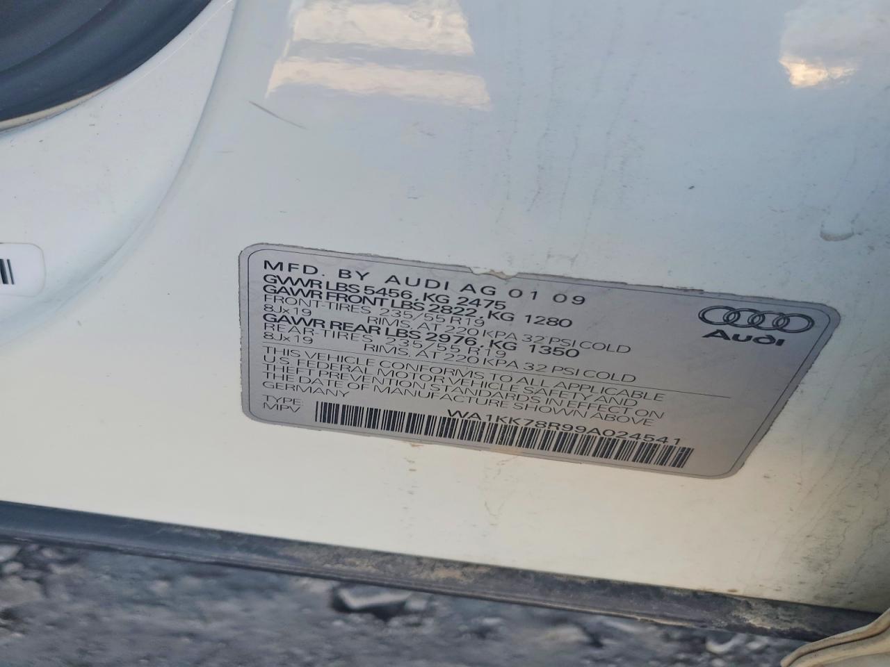 2009 Audi Q5 3.2