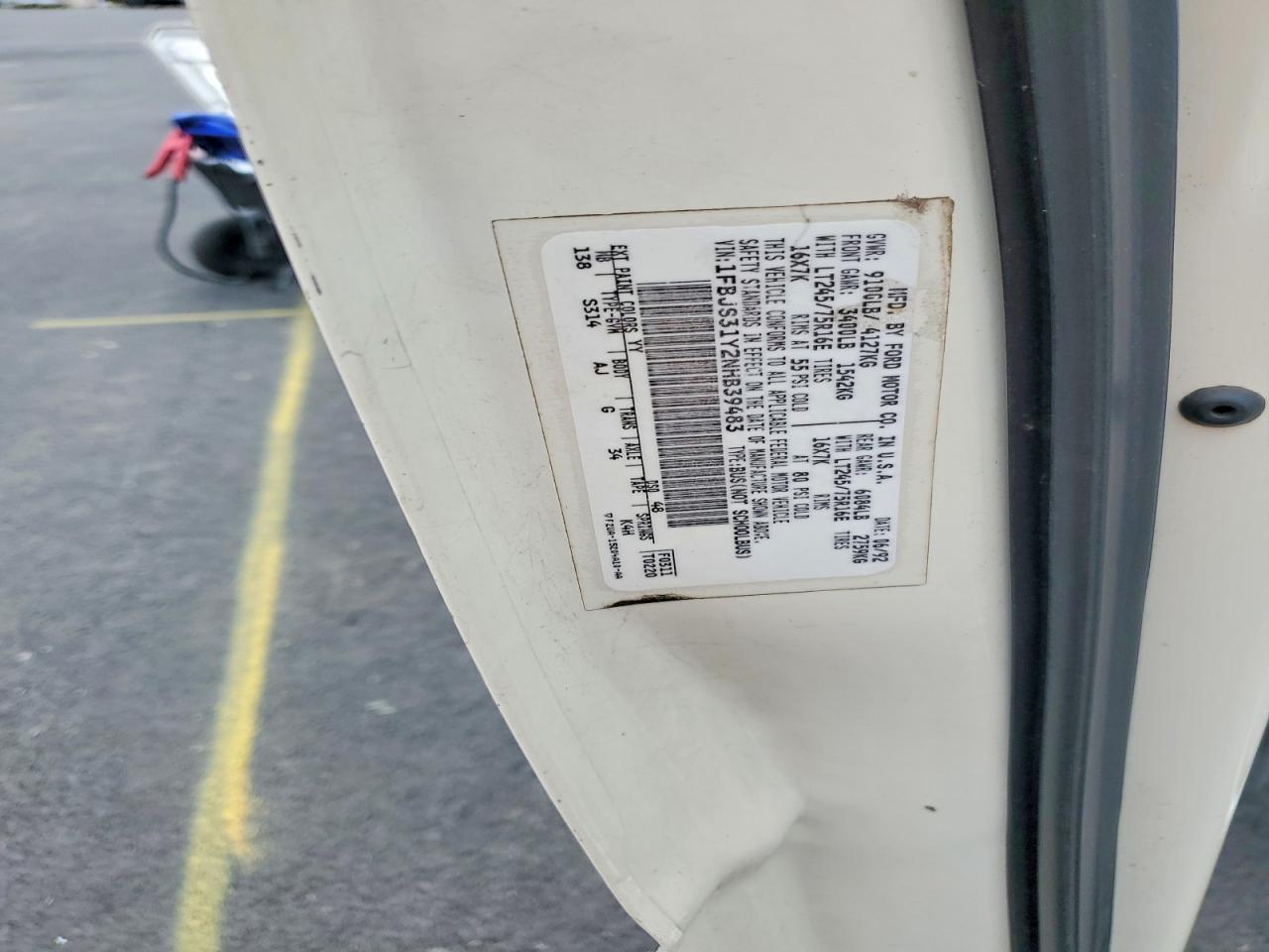 1992 Ford Econoline E350 Super Duty