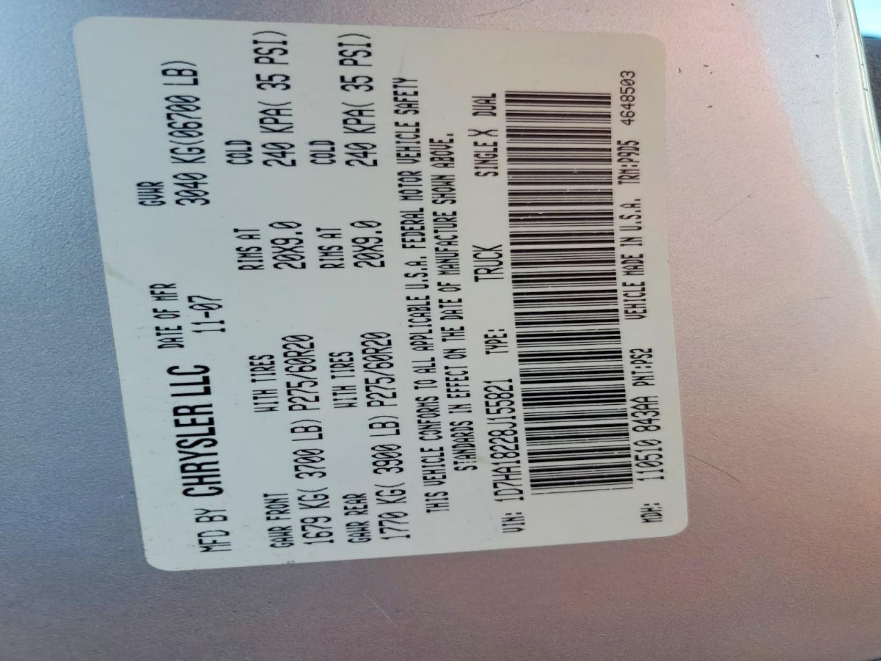 2008 Dodge RAM 1500 ST