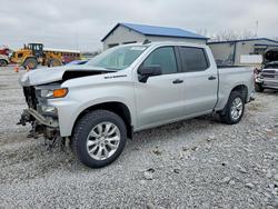 Salvage cars for sale from Copart Barberton, OH: 2021 Chevrolet Silverado K1500 Custom