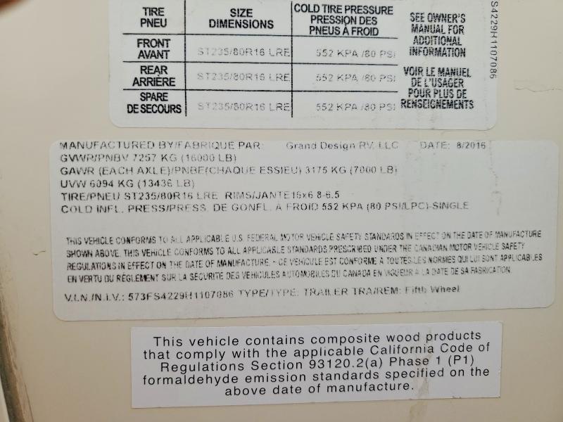 2017 Grand Design Solitude RV