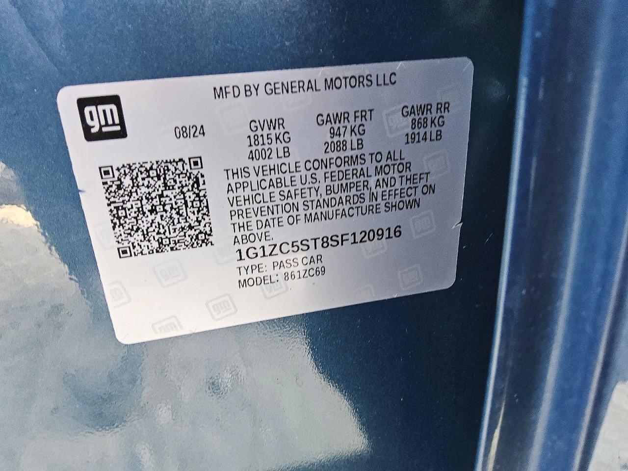 2025 Chevrolet Malibu ls