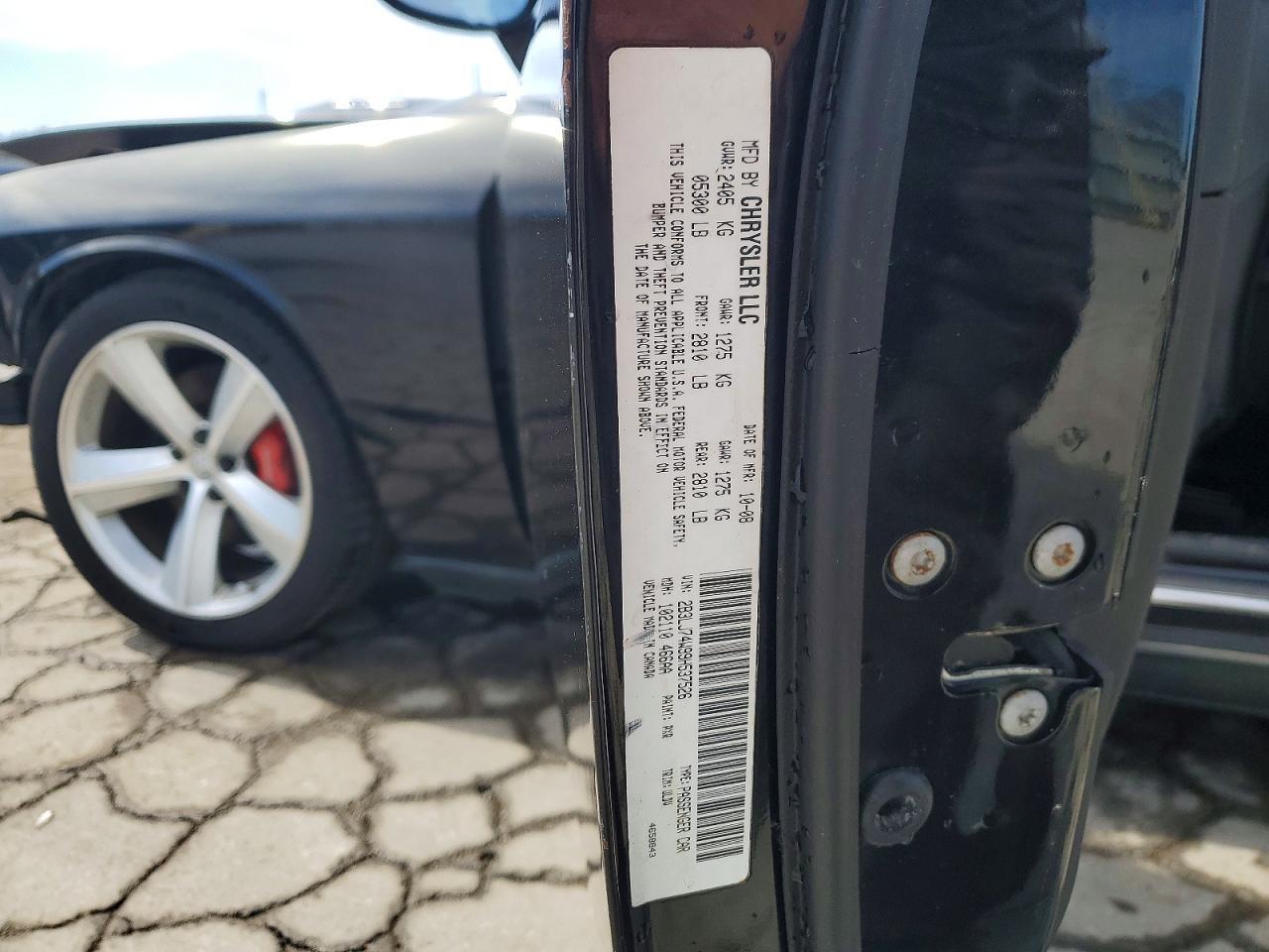 2009 Dodge Challenger Srt-8