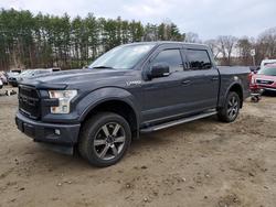 Vehiculos salvage en venta de Copart North Billerica, MA: 2016 Ford F150 Supercrew