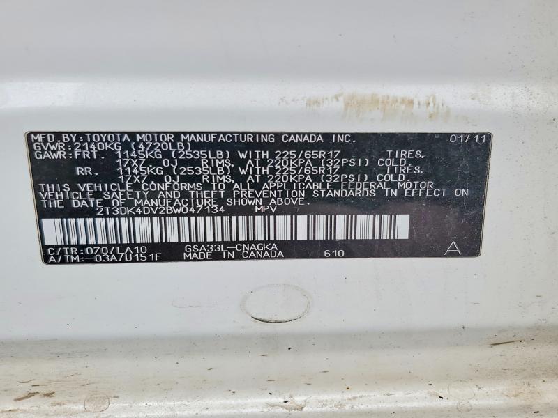 2011 Toyota Rav4 Limited