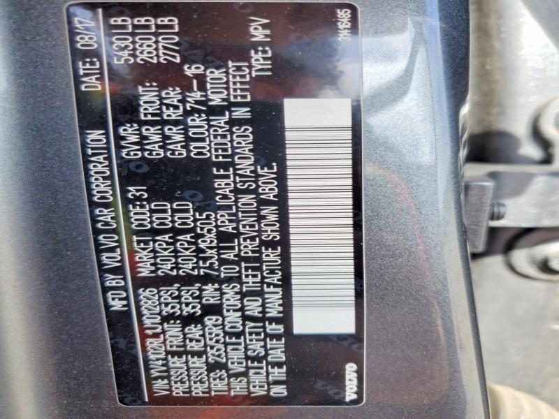 2018 Volvo Xc60 T5 Inscription