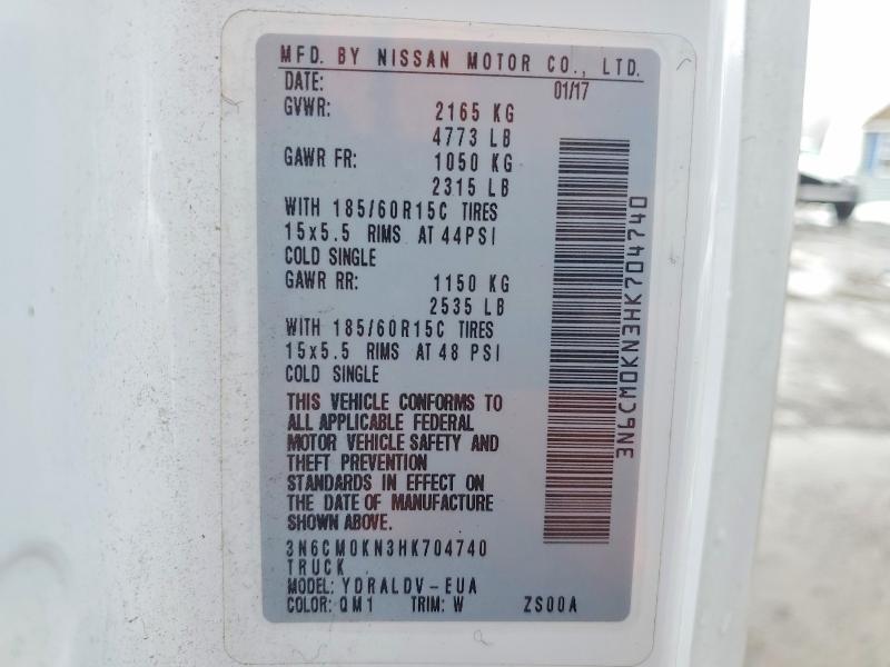 2017 Nissan NV200 Delivery Van