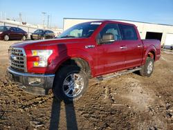 Ford salvage cars for sale: 2015 Ford F150 Supercrew