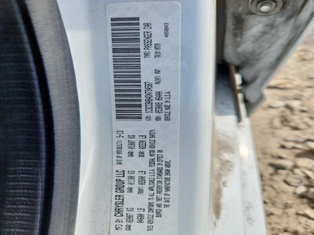 2013 Chrysler 200 lx