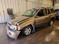 Chevrolet Trailblazer salvage cars for sale: 2002 Chevrolet Trailblazer