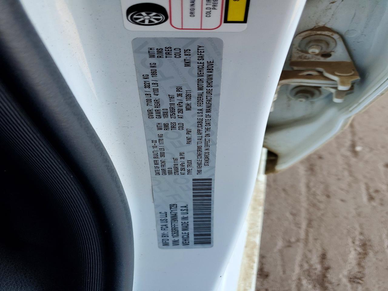 2022 Dodge RAM 1500 BIG Horn