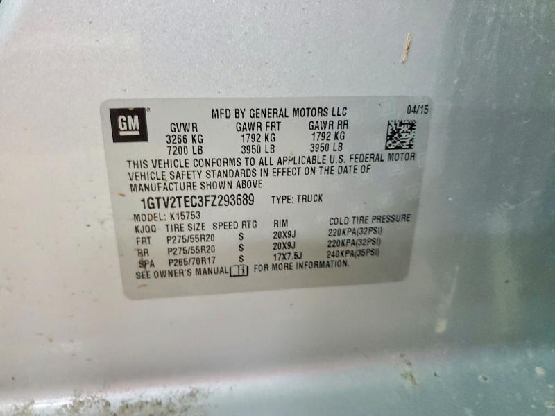 2015 GMC Sierra K1500