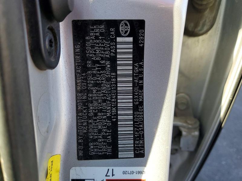 2014 Toyota Avalon xle