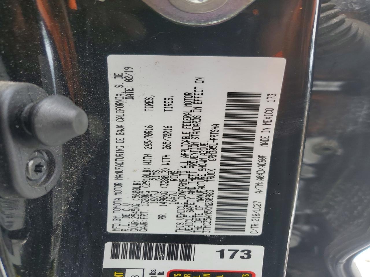 2019 Toyota Tacoma TRD OFF-Road