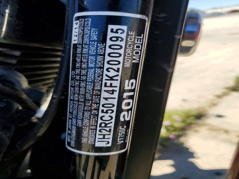 2015 Honda VT750 C