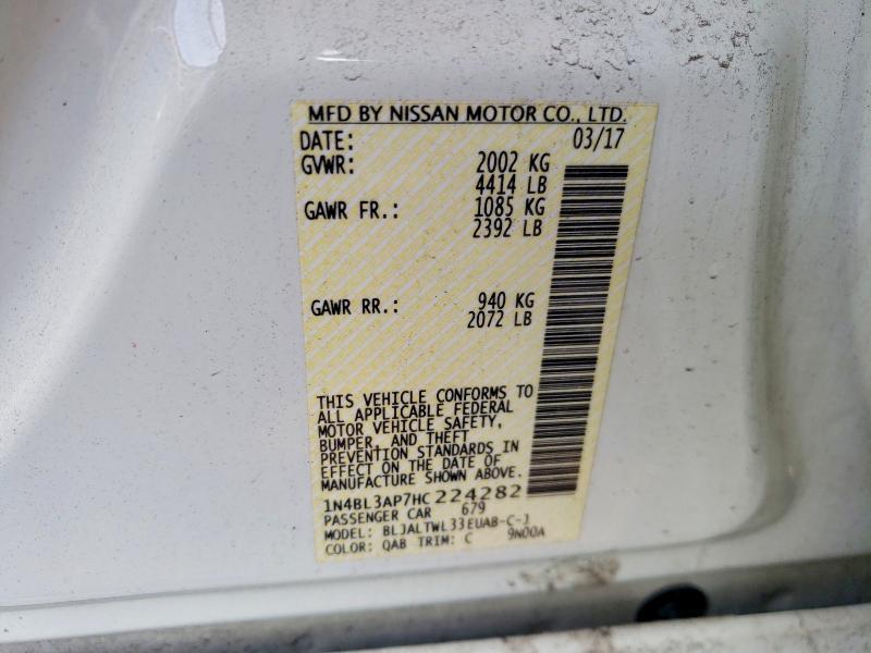 2017 Nissan Altima 3.5 sl