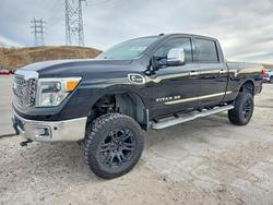 Salvage trucks for sale at Littleton, CO auction: 2016 Nissan Titan XD SL