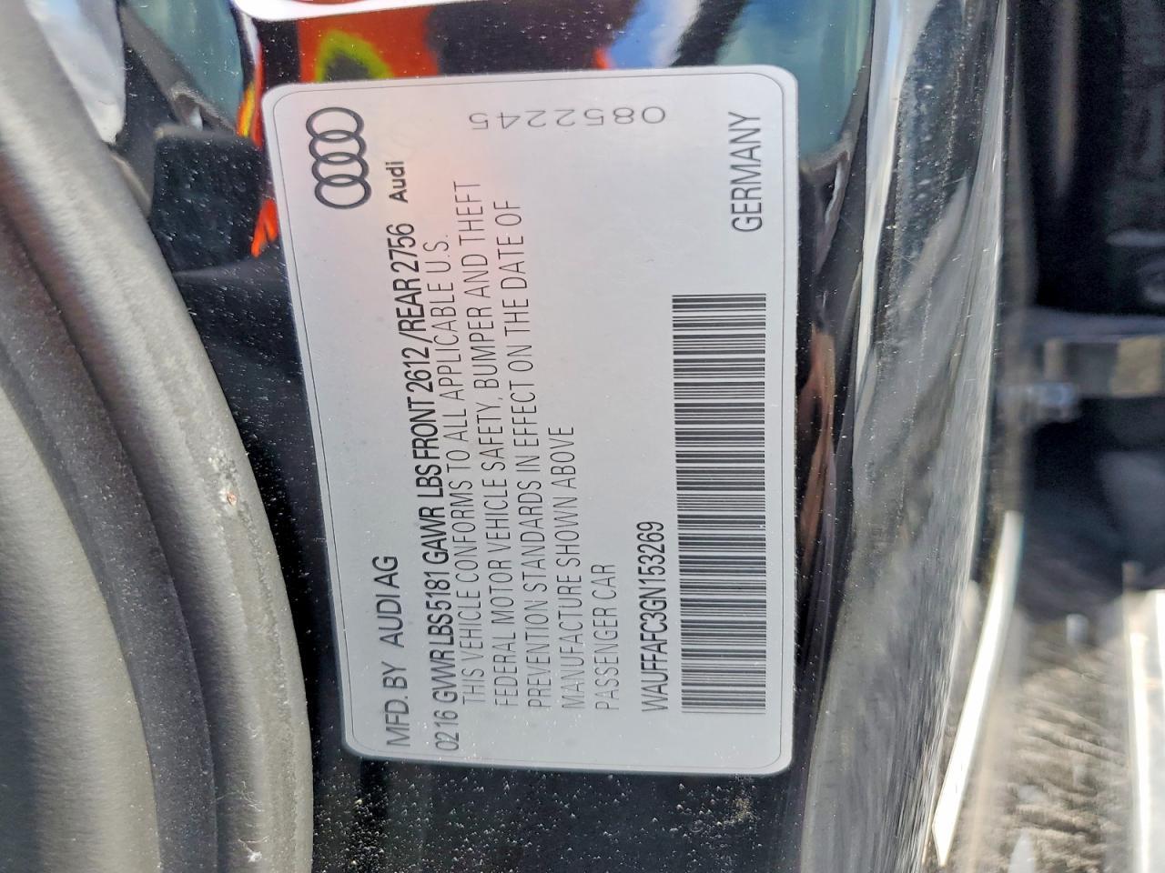 2016 Audi A6 Premium