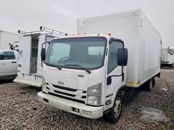 Salvage trucks for sale at Avon, MN auction: 2017 Isuzu NRR BOX Truck