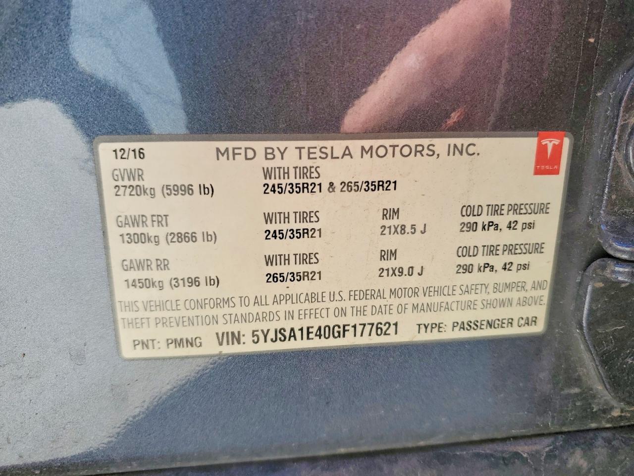 2016 Tesla Model s