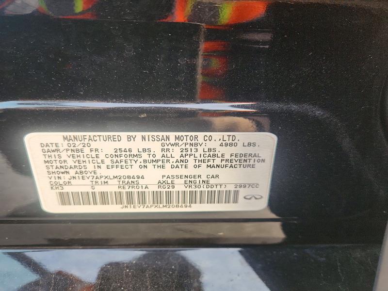 2020 Infiniti Q50 3.0t Luxe